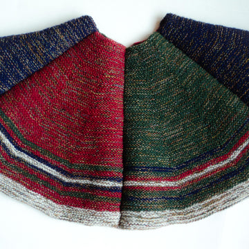 Rustic Xmas Stocking Garland and matching tree Skirt