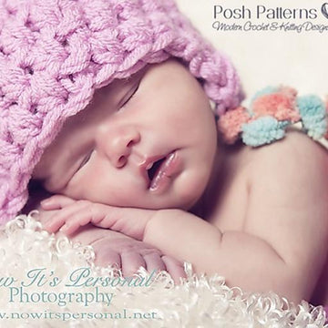 Pom Pom Tassel Earflap Hat Crochet Pattern 236