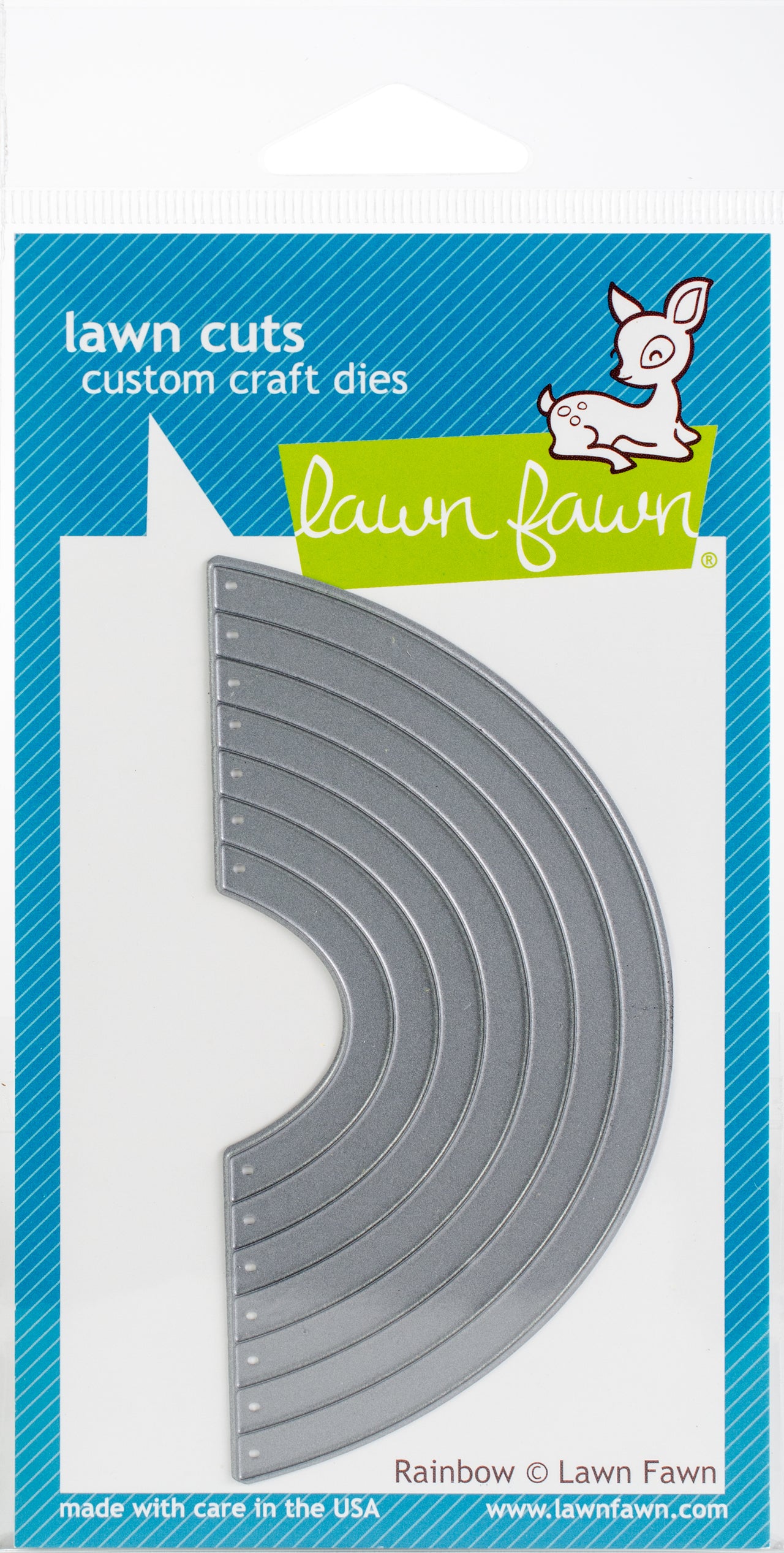 Lawn Fawn Lawn Cuts Custom Craft Die - Rainbow