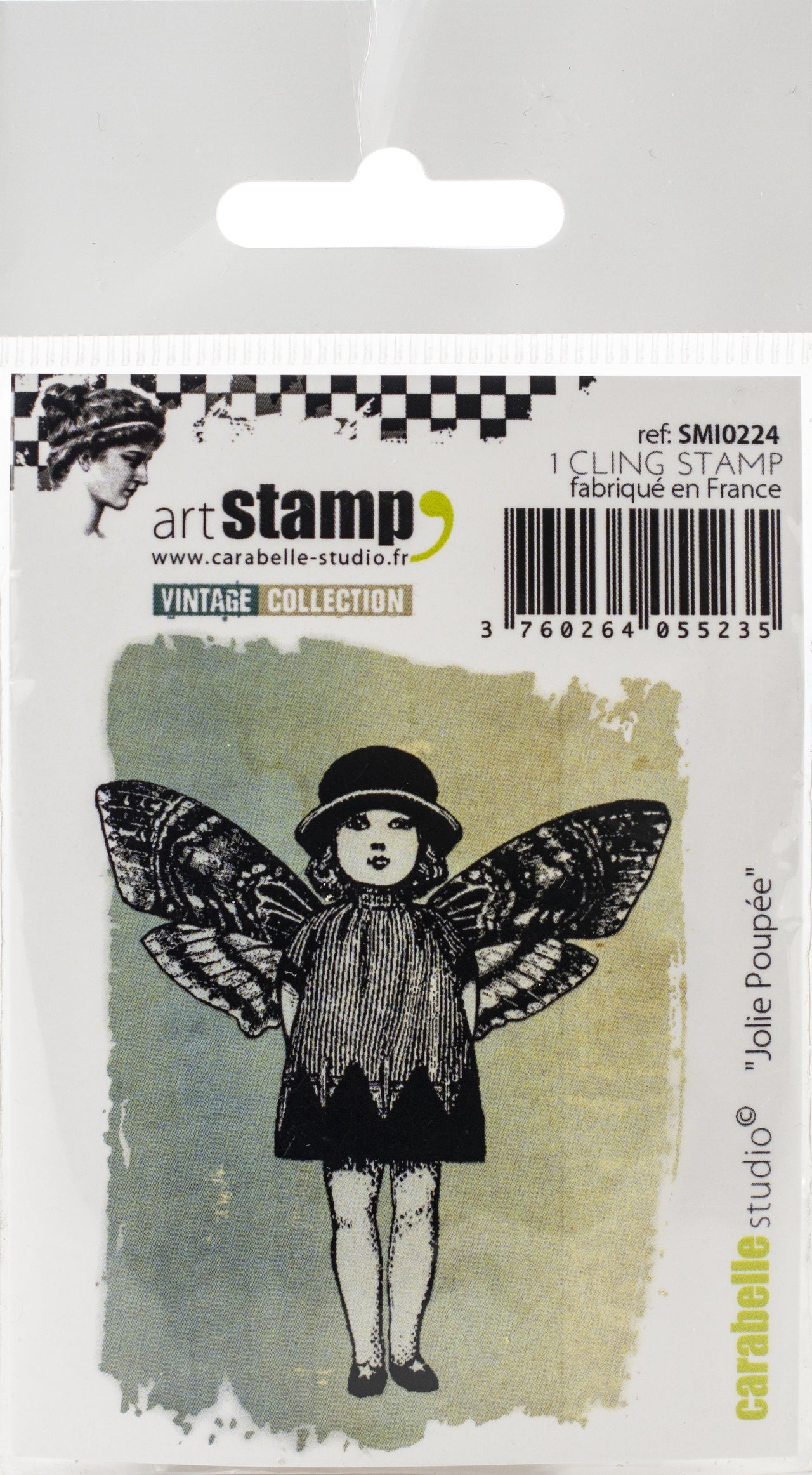 Carabelle Studio Cling Stamp - Pretty Doll