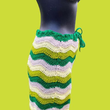 Ripple Crochet Skirt