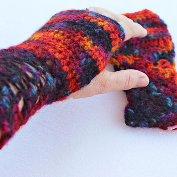 Fi's Fancy Fingerless Gloves