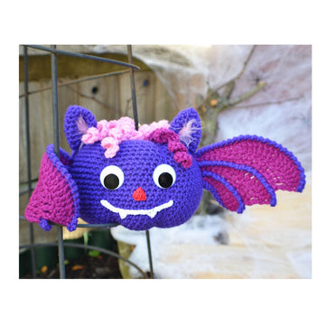 Vampire Bat. Pumpkin Amigurumi. Farmhouse Decor. Halloween Patterns