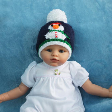 Snowman Hats DK Knitting Pattern P1 — Elizabeth Primrose Patterns
