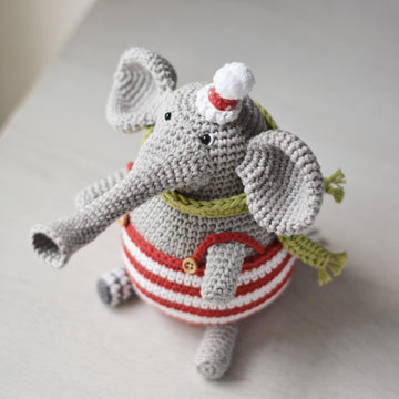 Bubble the Elephant Crochet Pattern