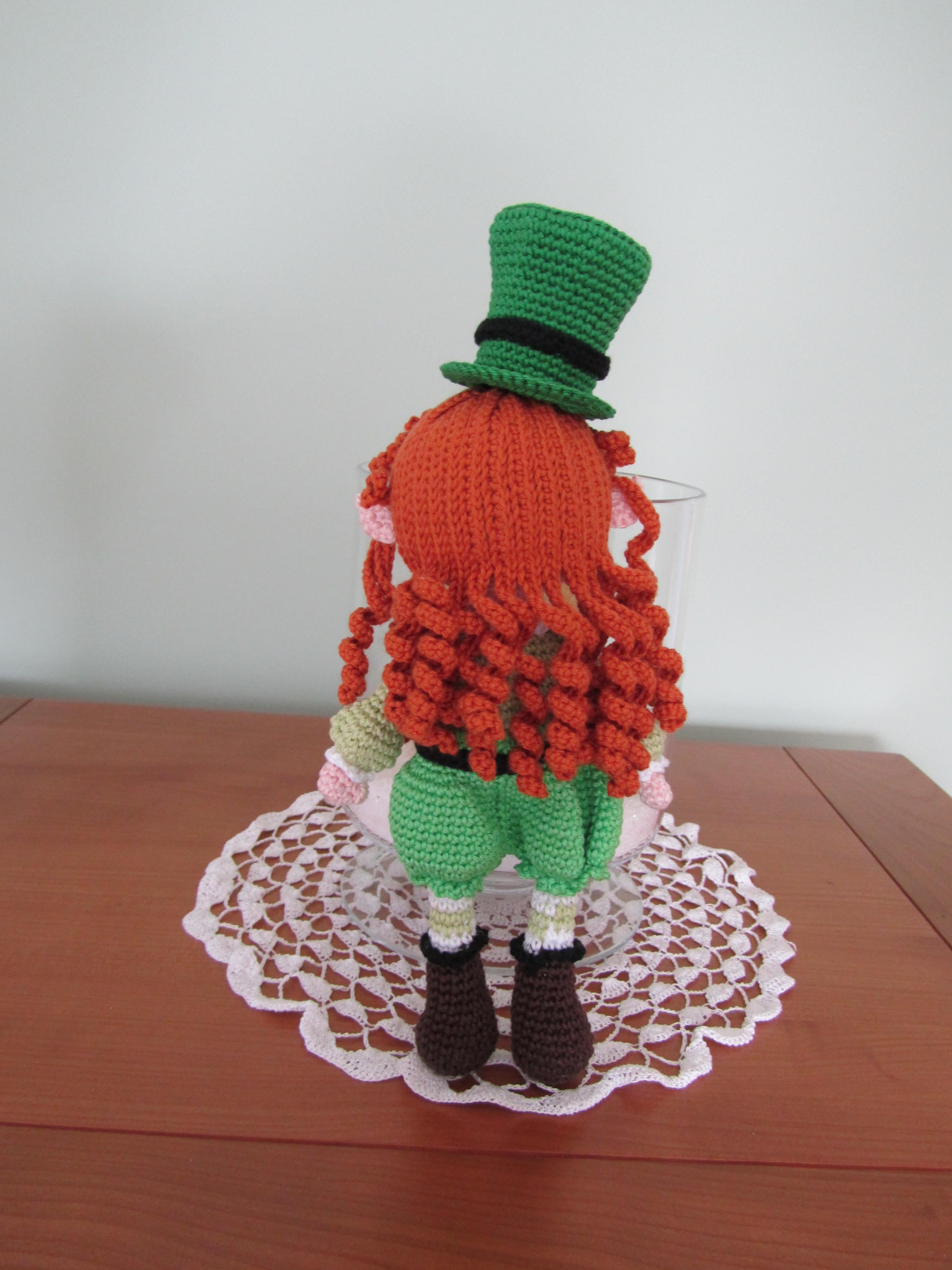 St Patrick Elf (Leprechaun) doll
