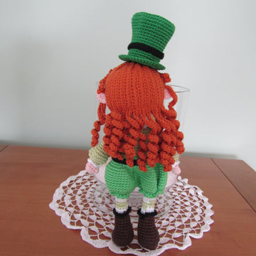 St Patrick Elf (Leprechaun) doll