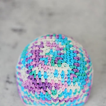 Moss-Stitch Soup Bowl Cozy