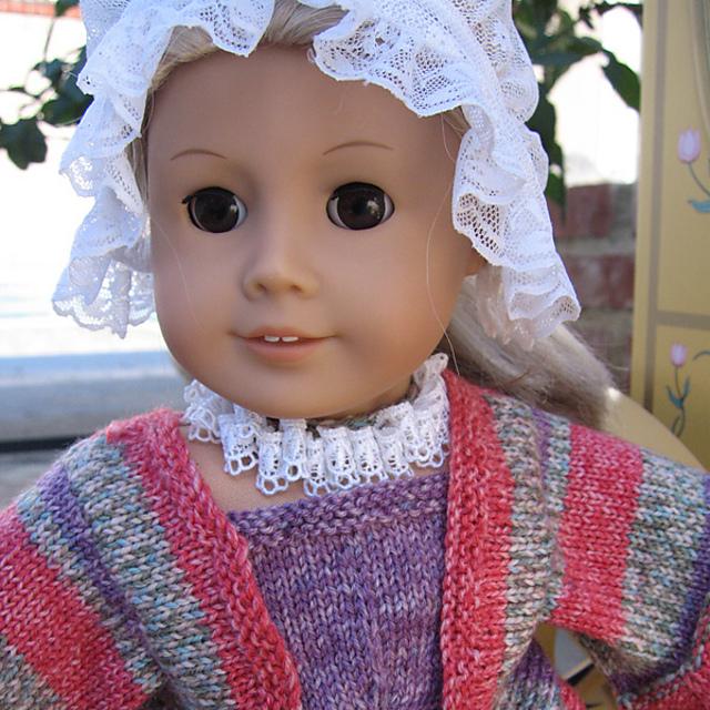 Tea Time Colonial Dress for American Girl