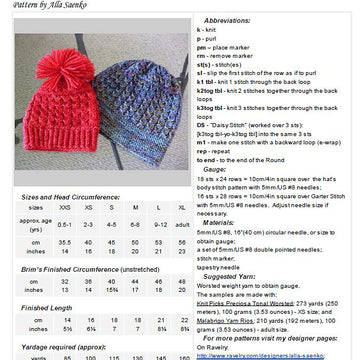 Petal Showers Hat