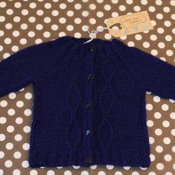 Petit Chou (Cashmere Cardigan and Baby Beanie)