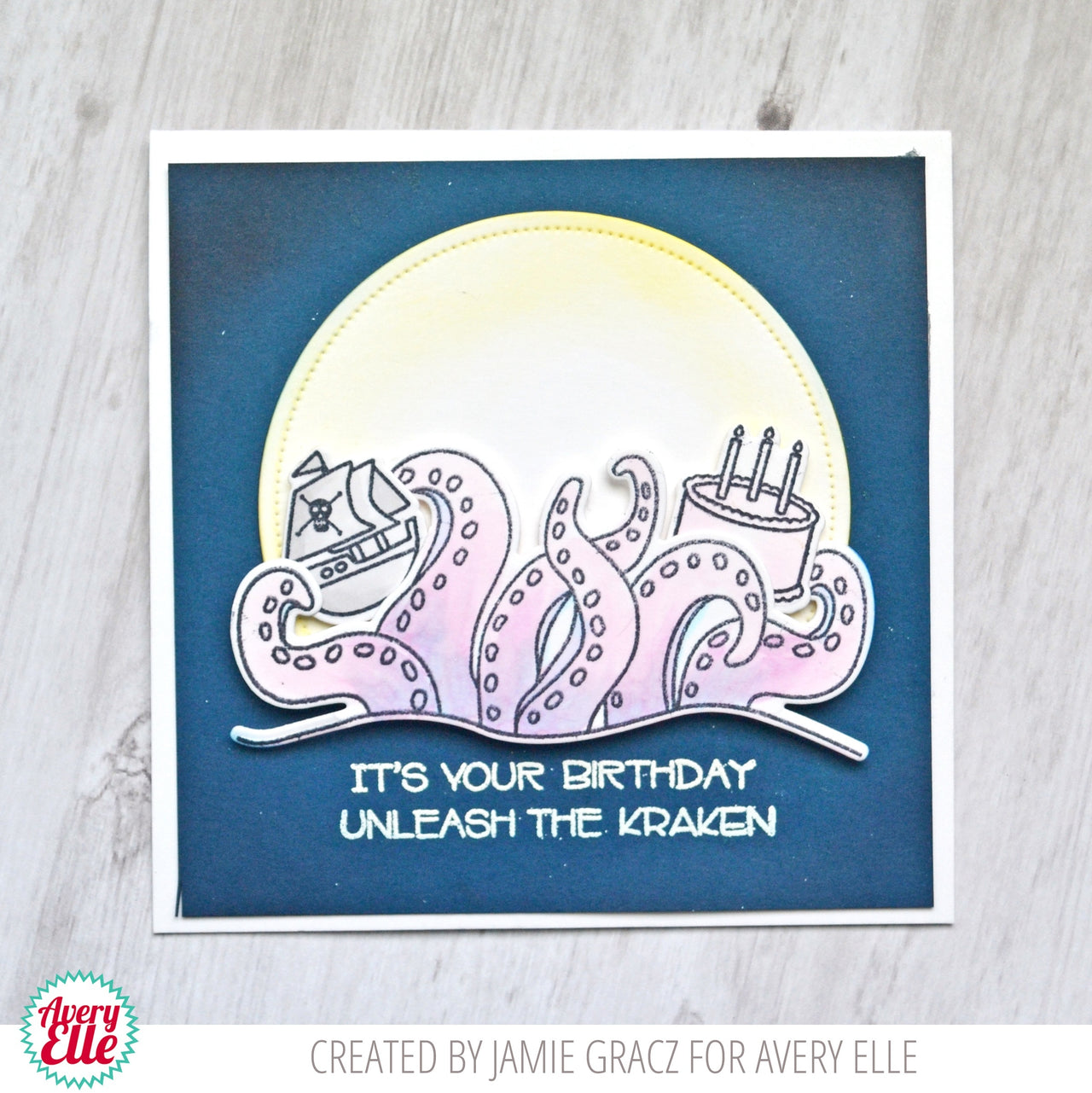 Avery Elle Clear Stamp Set 4"X3" - Legendary