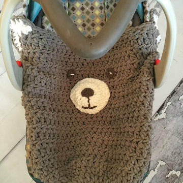 Teddy Bear Car Seat Cozy