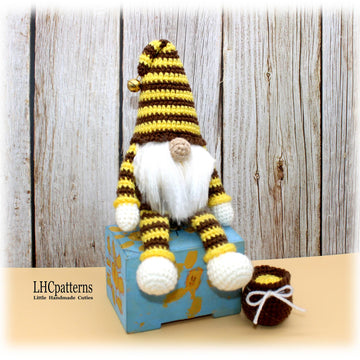 Bee Gnome Crochet Pattern