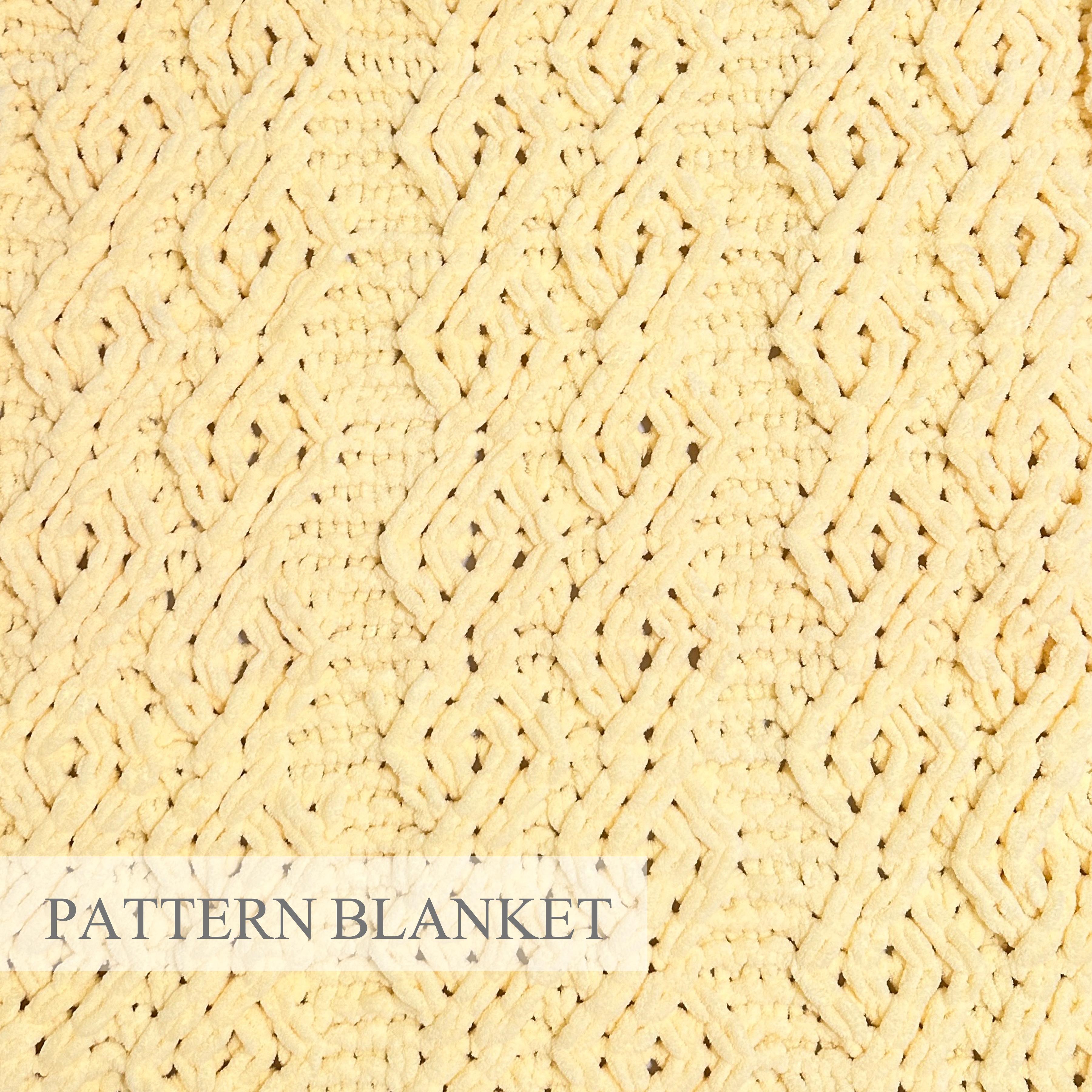 Double Rhoms Blanket Pattern