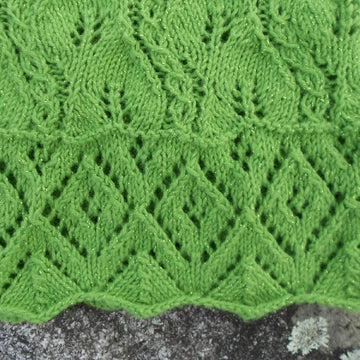 Swirling Leaves Neck Warmer