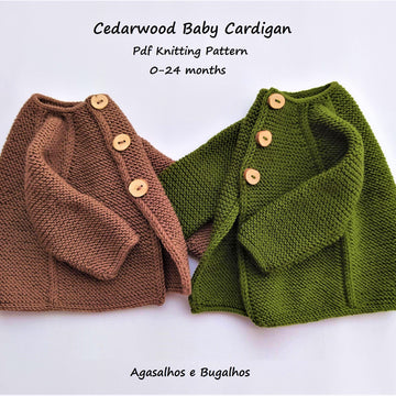 Cedarwood Baby Cardigan | 0-24 months