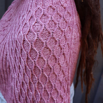 Raspberry Cheesecake Capelet