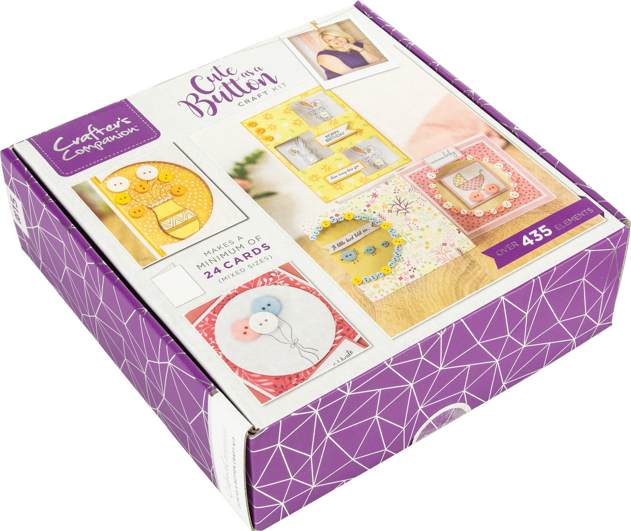Crafter's Companion Craft Box Kit - Cute As A Button