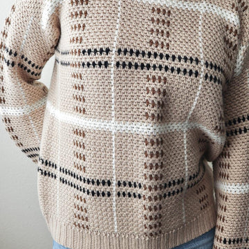 Posh Plaid Pullover