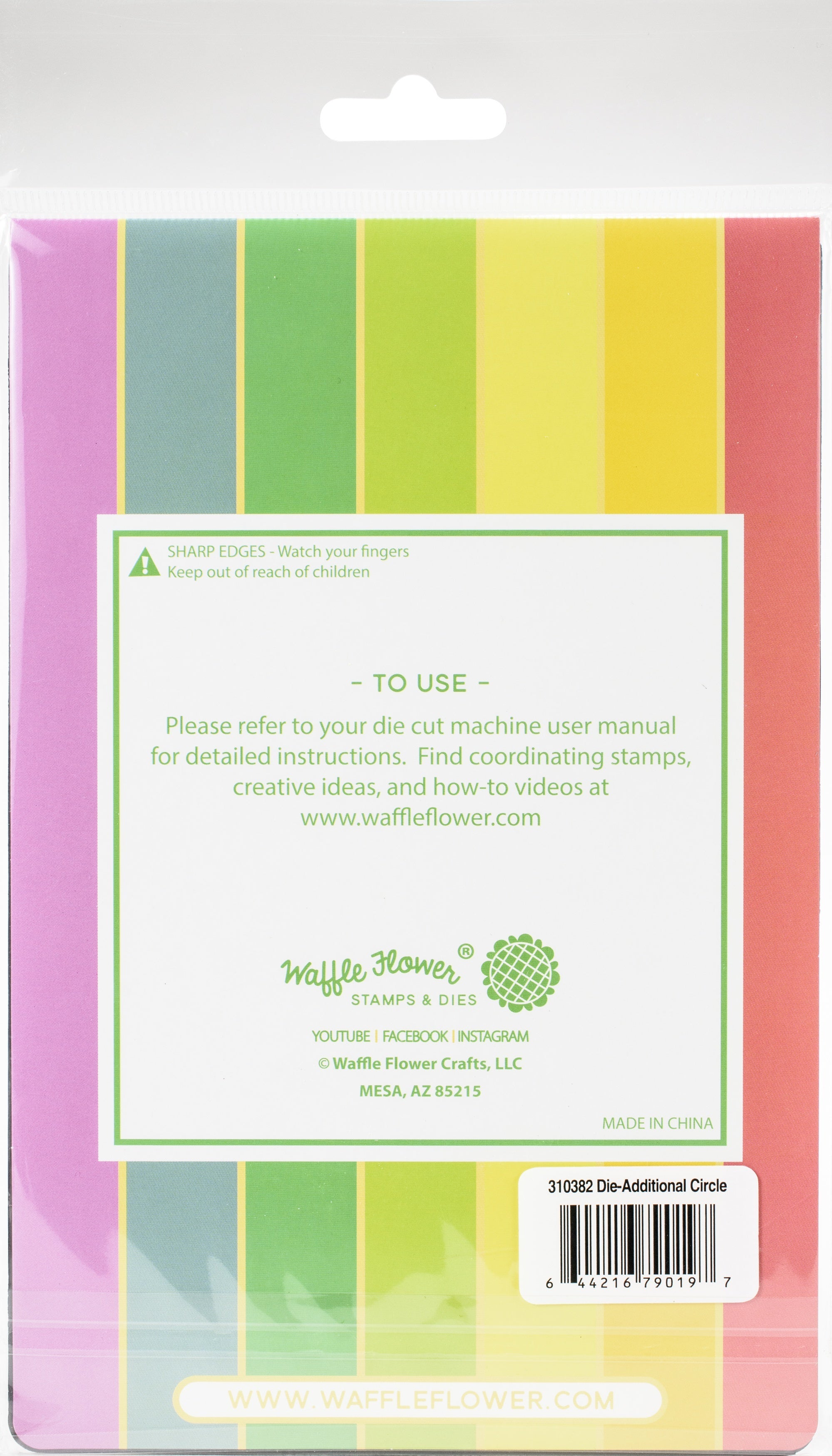Waffle Flower Crafts Waffle Flower Die - Additional Circles