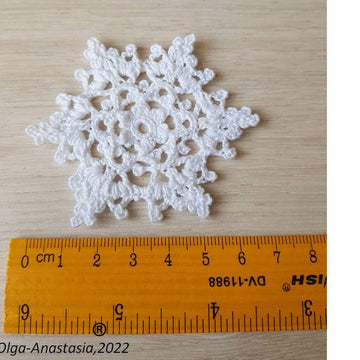 Lace snowflake 12