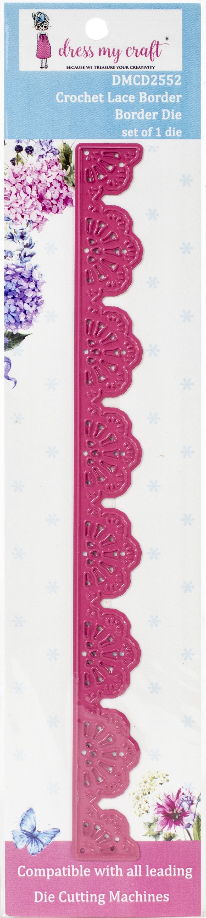 Dress My Craft Dies - Border- Crochet Lace