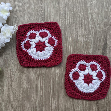 Paw Print Granny Square