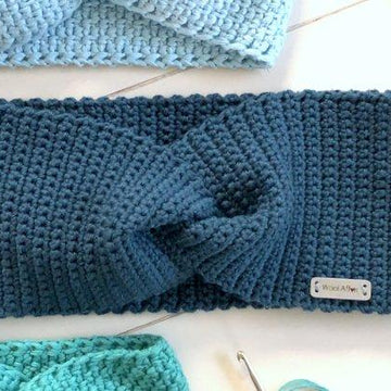 Häkelanleitung - Stirnband LEA - mit Knotenoptik - No.229