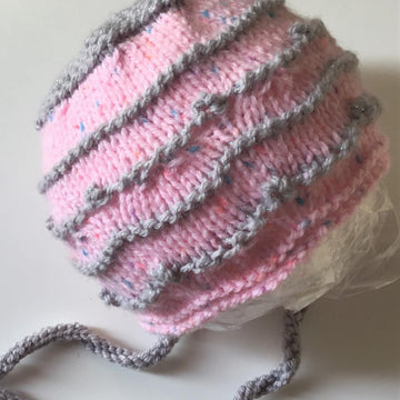 Soft Waves Baby Bonnet