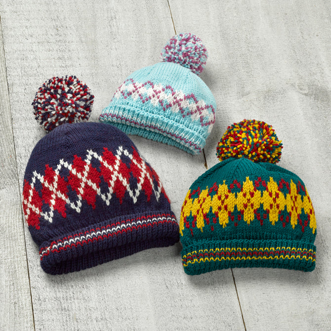 966 Belvedere - Hat Knitting Pattern for Kids and Adults in Valley Yarns Northampton