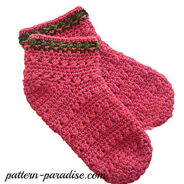 X Stitch Slipper Socks