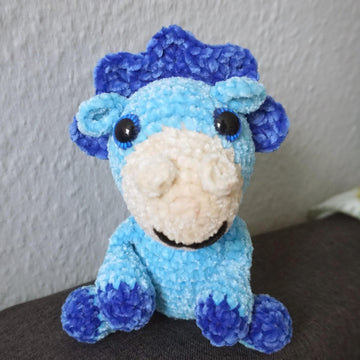 Häkelanleitung kleiner Kuschel Dino Ocean