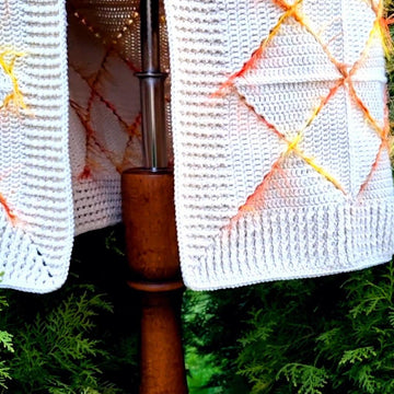 Crochet Cardigan with granny squares