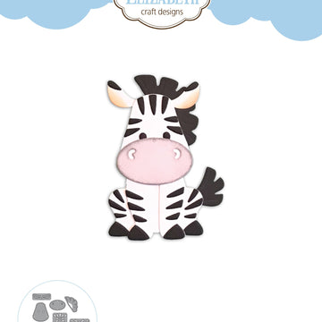 Elizabeth Craft Designs Elizabeth Craft Metal Die - Zebra 2"X2.7"