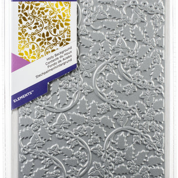 Crafter's Companion Gemini Foilpress Stamp Die Elements - Holly