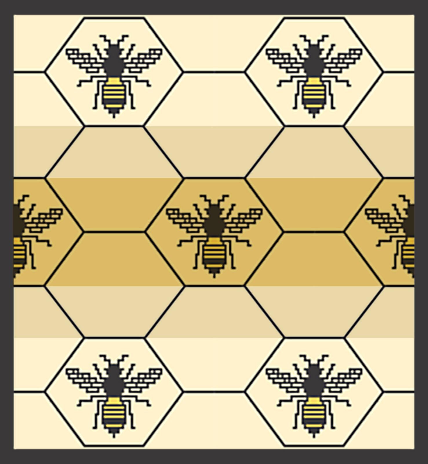 Honeycomb Bee Hive Blanket