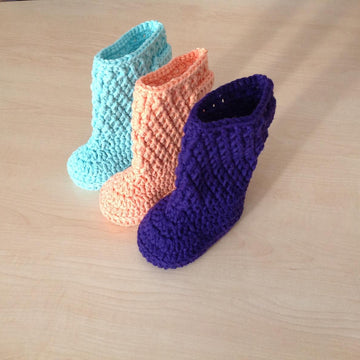 Baby Boot & Hat Set N 280