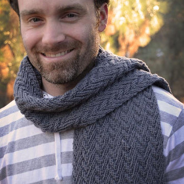 Herringbone Rectangular Scarf