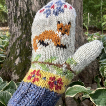 Woodland Fox Mittens