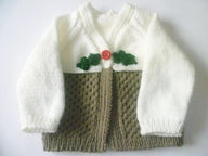 Christmas Pudding Cardigan