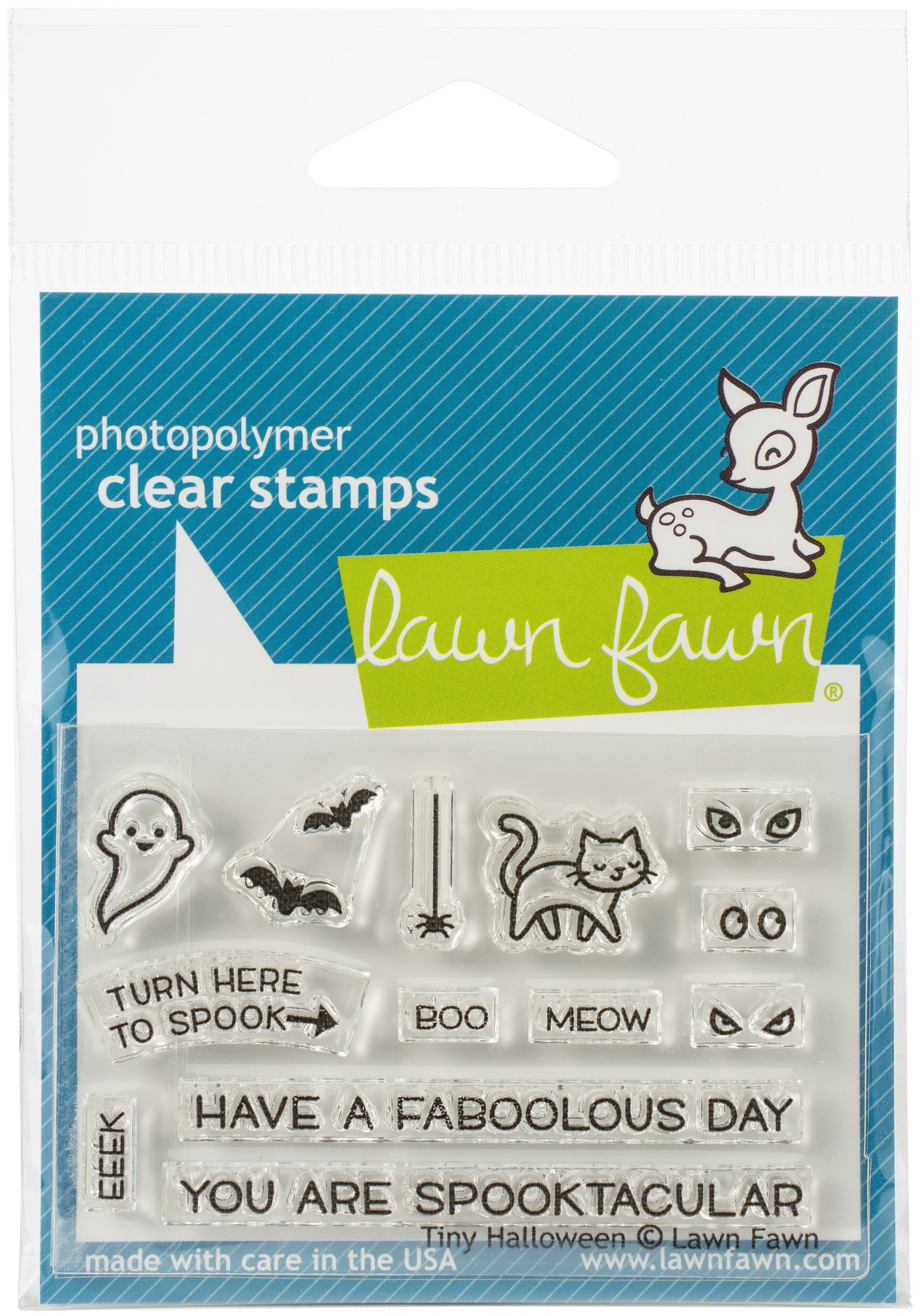Lawn Fawn Clear Stamps 3"X2" - Tiny Halloween