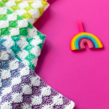 Rainbow Catherine Wheel Blanket