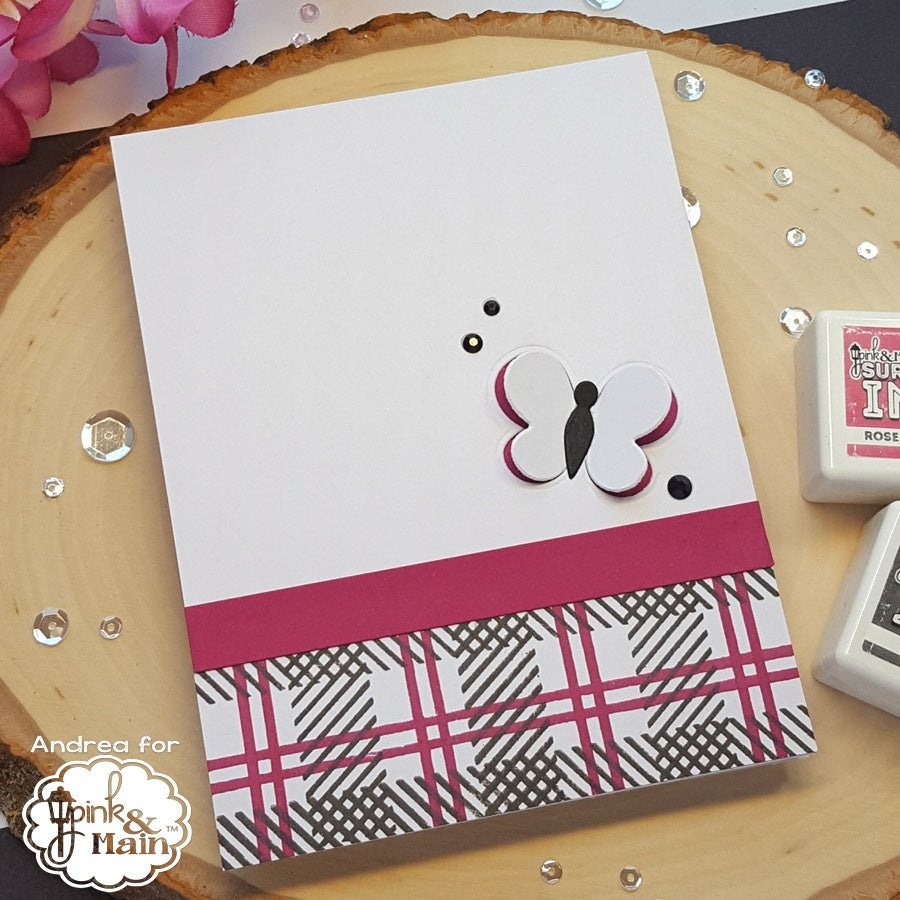 Pink & Main Clear Stamps 6"X6" - Pattern Maker
