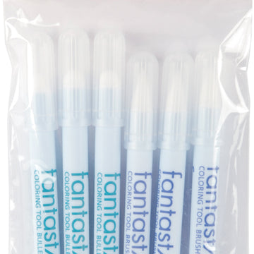 Imagine Fantastix Coloring Tool For Wet & Dry Media 6/Pkg - Combo - 3 Brush Points & 3 Bullet Points