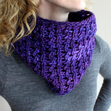 Bulky Lace Cowl