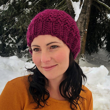 Winter Rose Beanie