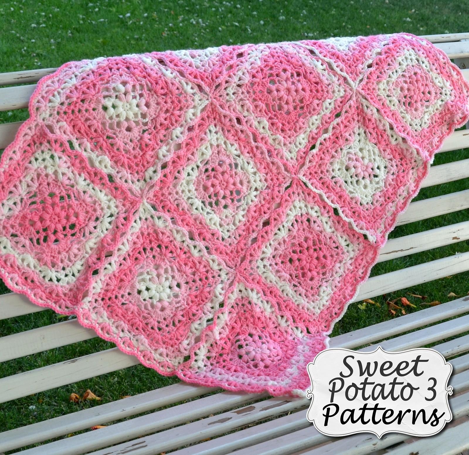 Flower Petal Baby Blanket