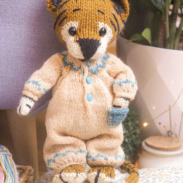 Knitting Toy Clothes Pattern - Onesie for 10''/25cm toys