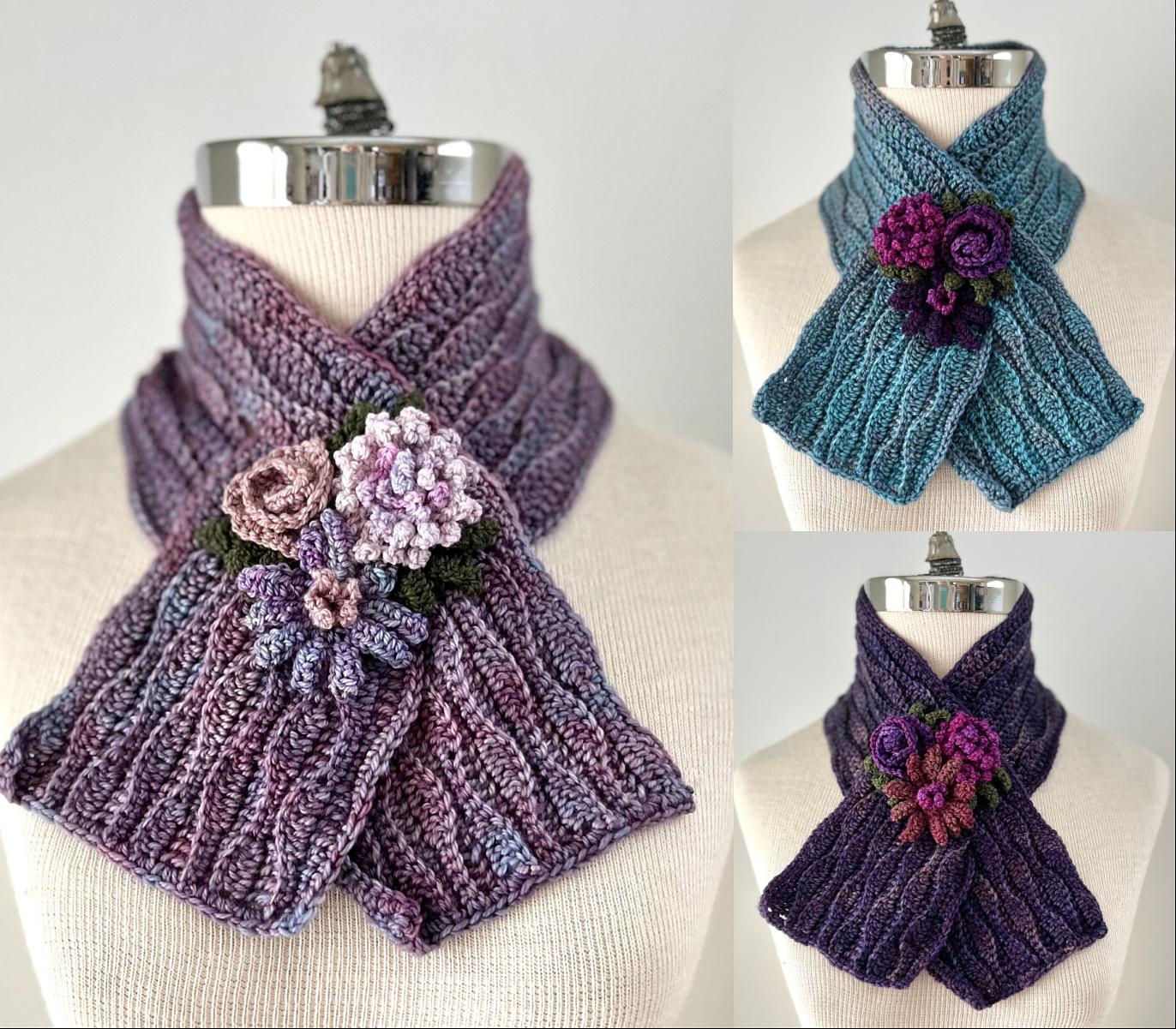 Floral Reversible Scarf